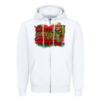 White Cinco de Mayo Cactus Zipper Hoodie - texasbilliewilder