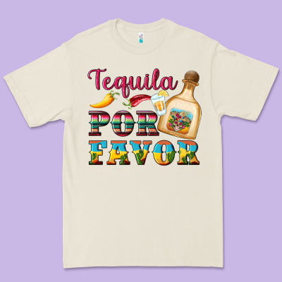Mexican Tequila Por Favor Premium Tee Designed By Artiststas