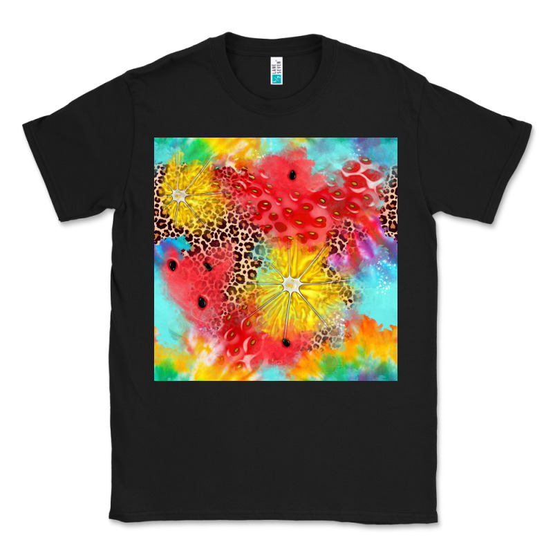Fruits Leopard Seamless Pattern Classic Tee by Zillion Design Studio | Teevron