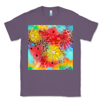 Lavender fruits leopard seamless pattern Classic Tee - Zillion Design Studio