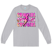 Moon Dust cowgirl cowgirl lightning bolt Long Sleeve Tee - Zillion Design Studio