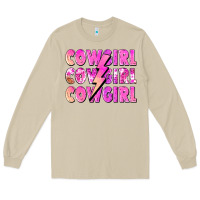 Mushroom cowgirl cowgirl lightning bolt Long Sleeve Tee - Zillion Design Studio