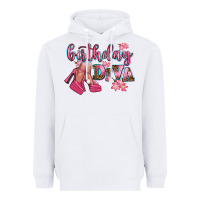 White birthday diva Heavyweight Hoodie - AdoDesignShop
