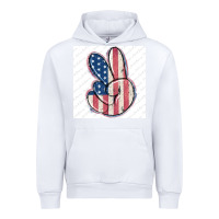 White small business filigran Urban Hoodie - MaliasSmallBusiness