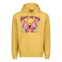 Antique Gold brighter days ahead Premium Hoodie - MaliasSmallBusiness