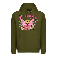 Army Green brighter days ahead Premium Hoodie - MaliasSmallBusiness