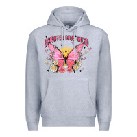 Heather Grey brighter days ahead Premium Hoodie - MaliasSmallBusiness