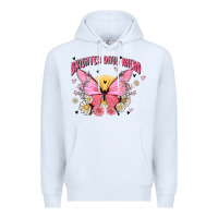 White brighter days ahead Premium Hoodie - MaliasSmallBusiness