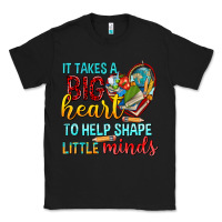 Black big heart to help shape little minds tbw Classic Tee - texasbilliewilder