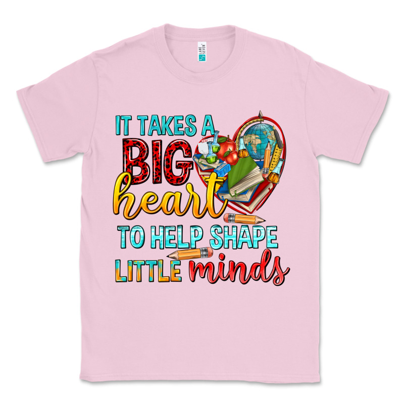 Big Heart To Help Shape Little Minds Tbw Classic Tee by texasbilliewilder | Teevron