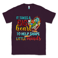 Plum big heart to help shape little minds tbw Classic Tee - texasbilliewilder