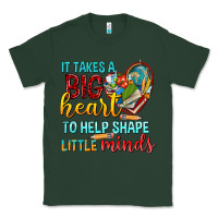 Sports Green big heart to help shape little minds tbw Classic Tee - texasbilliewilder