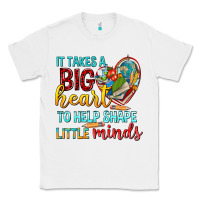 White big heart to help shape little minds tbw Classic Tee - texasbilliewilder