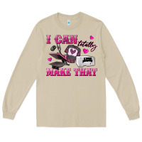 Mushroom i can totally make that Long Sleeve Tee - texasbilliewilder