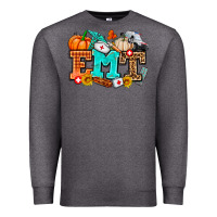 Charcoal Heather emt with fall Premium Sweatshirt - AdoDesignShop