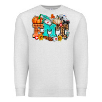 Oatmeal Heather emt with fall Premium Sweatshirt - AdoDesignShop