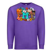 Purple emt with fall Premium Sweatshirt - AdoDesignShop