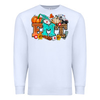 White emt with fall Premium Sweatshirt - AdoDesignShop