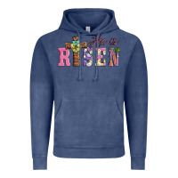 Vintage Denim easter he ıs risen Vintage Hoodie - AdoDesignShop