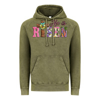 Vintage Olive easter he ıs risen Vintage Hoodie - AdoDesignShop