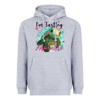 Heather Grey i'm turtley adorable Heavyweight Hoodie - JahusDesignShop