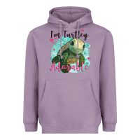 Lavender i'm turtley adorable Heavyweight Hoodie - JahusDesignShop