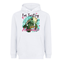 White i'm turtley adorable Heavyweight Hoodie - JahusDesignShop