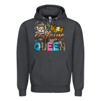 Smoke caffeine queen Zipper Hoodie - Zillion Design Studio
