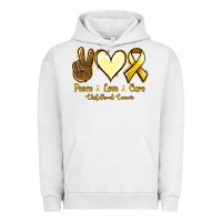 Pigment Lunar Rock Peace love cure Bone Cancer Urban Hoodie - NancyCooperArtShop