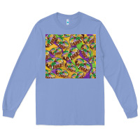 Colony Blue Mardi gras king cake Long Sleeve Tee - RanaPortraitStore