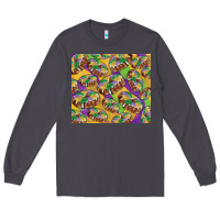 Smoke Mardi gras king cake Long Sleeve Tee - RanaPortraitStore