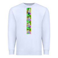 White Halloween Key Fob Premium Sweatshirt - BundleAndBundleShop
