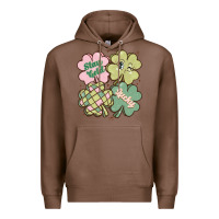 Chestnut st patricks day clover Premium Hoodie - MaliasSmallBusiness