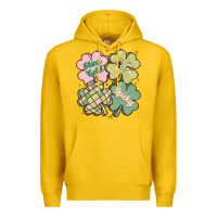 Lemon st patricks day clover Premium Hoodie - MaliasSmallBusiness