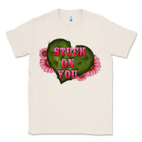 Natural valentine's day stuck on you heart sunflowers Classic Tee - RanaPortraitStore