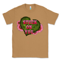 Toasted Coconut valentine's day stuck on you heart sunflowers Classic Tee - RanaPortraitStore