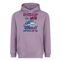 Lavender husband and wife cruising partners for life Heavyweight Hoodie - JahusDesignShop