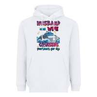 White husband and wife cruising partners for life Heavyweight Hoodie - JahusDesignShop