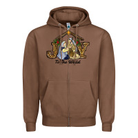 Chestnut christmas oh holly night Zipper Hoodie - RanaPortraitStore