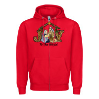 Red christmas oh holly night Zipper Hoodie - RanaPortraitStore
