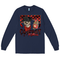Navy cowboy killer Long Sleeve Tee - Zillion Design Studio