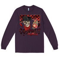 Plum cowboy killer Long Sleeve Tee - Zillion Design Studio