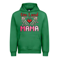 Emerald one loved mama Urban Hoodie - MaliasSmallBusiness