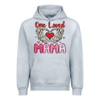 Heather Grey one loved mama Urban Hoodie - MaliasSmallBusiness