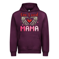 Mauve Wine one loved mama Urban Hoodie - MaliasSmallBusiness