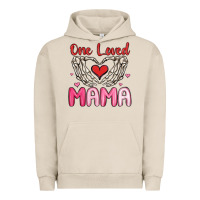 Pigment French Oak one loved mama Urban Hoodie - MaliasSmallBusiness