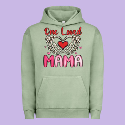 One Loved Mama Urban Hoodie Designed By Maliassmallbusiness