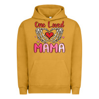Pigment Peanut Butter one loved mama Urban Hoodie - MaliasSmallBusiness