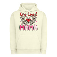 Pigment Pistachio one loved mama Urban Hoodie - MaliasSmallBusiness