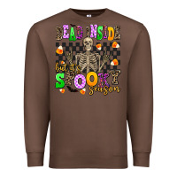 Chestnut dead inside but its spooky season Premium Sweatshirt - AdoDesignShop